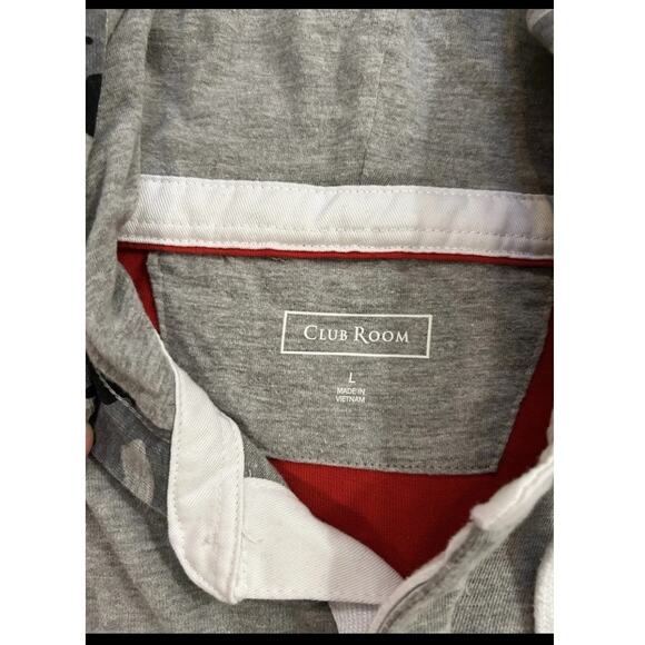 Club Room Mens Hoodie New Red Camouflage Red Pullover-Large - Picture 4 of 6